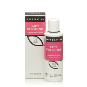 Latte Detergente – 100% naturale canapa ed uva rossa
